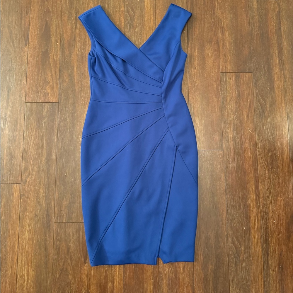 Royal blue dress